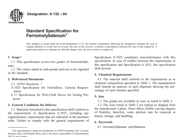 Astm A 132 – 04 pdf free download