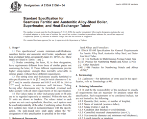 Astm A 213 A 213M – 04 pdf free