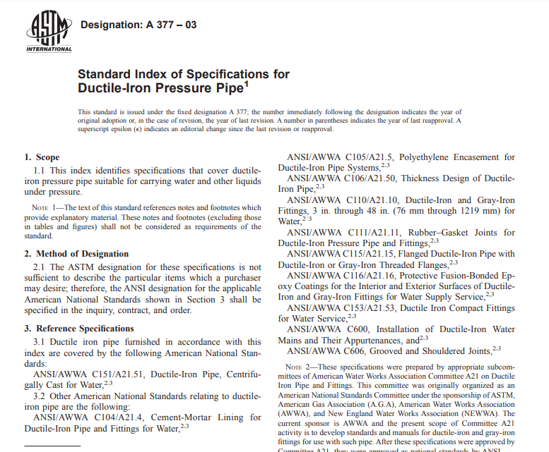 Astm A 377 – 03 pdf free download