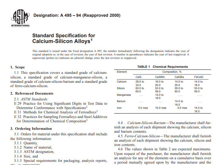 Astm A 495 – 94 (Reapproved 2000) pdf free download
