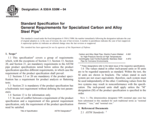 Astm A 530 A 530M – 04 pdf free download