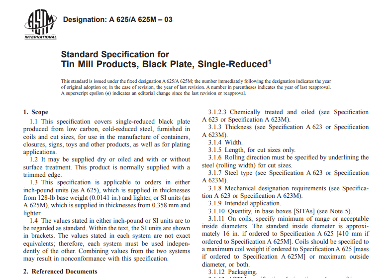 Astm A 625 A 625M – 03 pdf free download