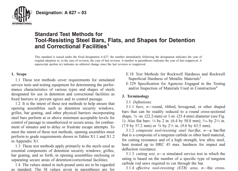 Astm A 627 – 03 pdf free download