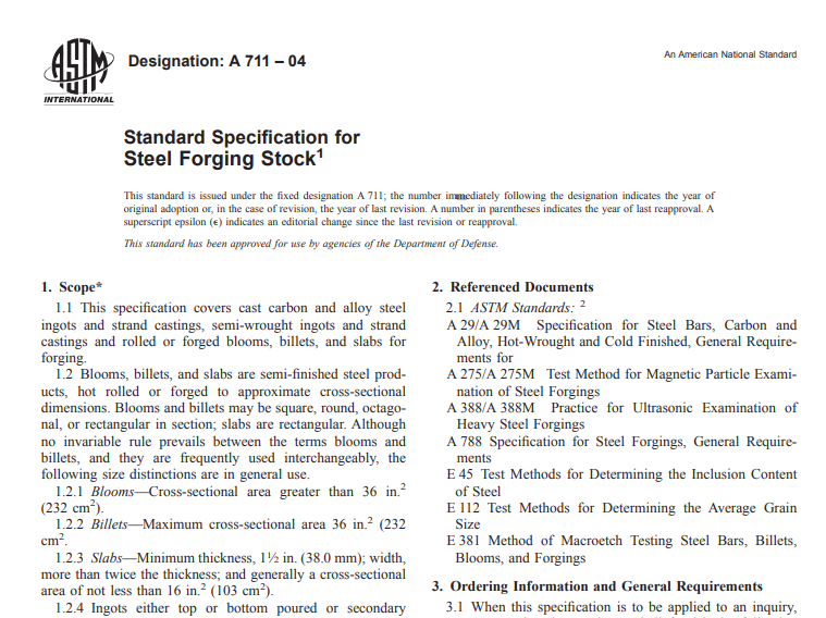Astm A 711 – 04 pdf free download