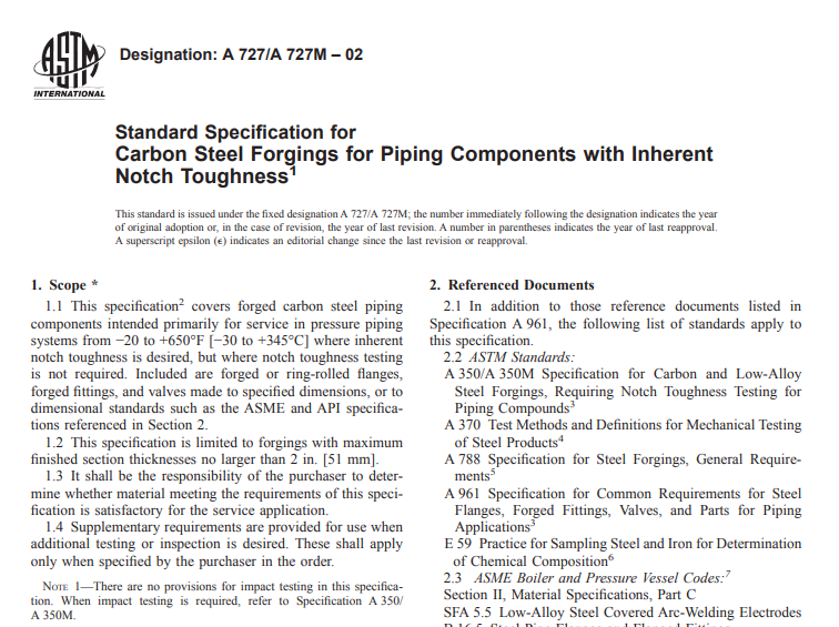 Astm A 727/A 727M – 02 pdf free download