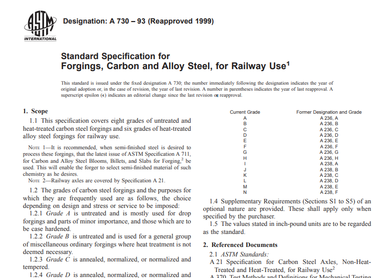 Astm A 730 – 93 (Reapproved 1999) pdf free download
