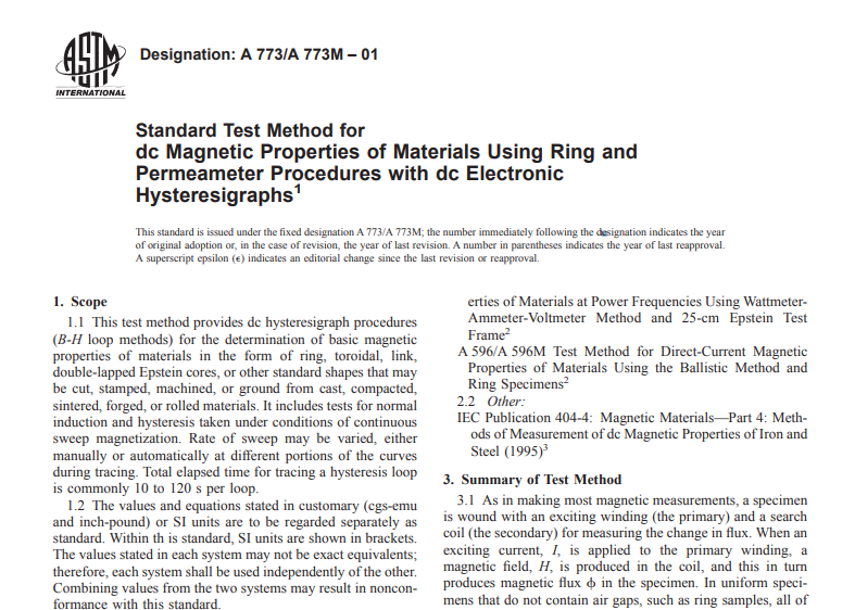 Astm A 773 A 773M – 01 pdf free download