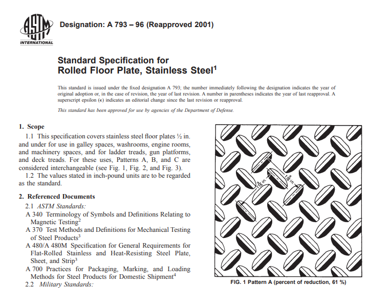 Astm A 793 – 96 (Reapproved 2001) pdf free download