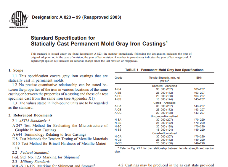 Astm A 823 – 99 (Reapproved 2003) pd free download