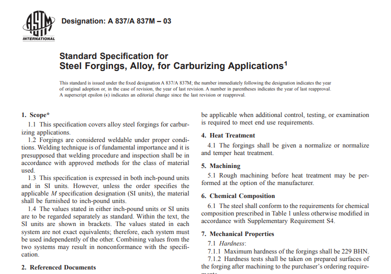 Astm A 837/A 837M – 03 pdf free download