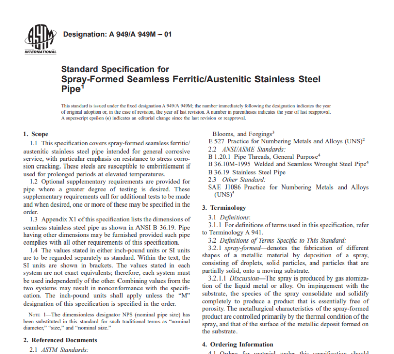 astm standards for steel pdf