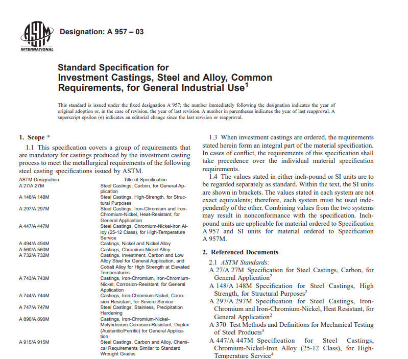 Astm A 957 – 03 pdf free download