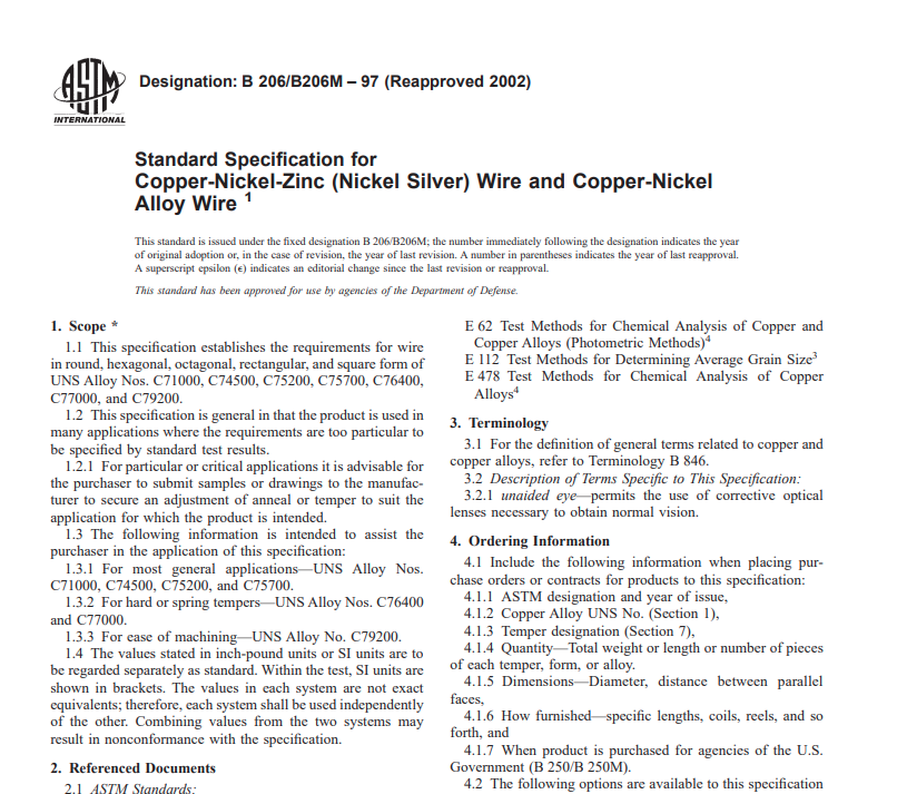 Astm B 206 B206M – 97 (Reapproved 2002) Pdf free download