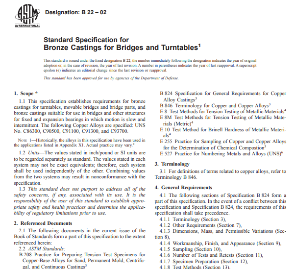 Astm B 21/B 21M – 01e1 pdf free download