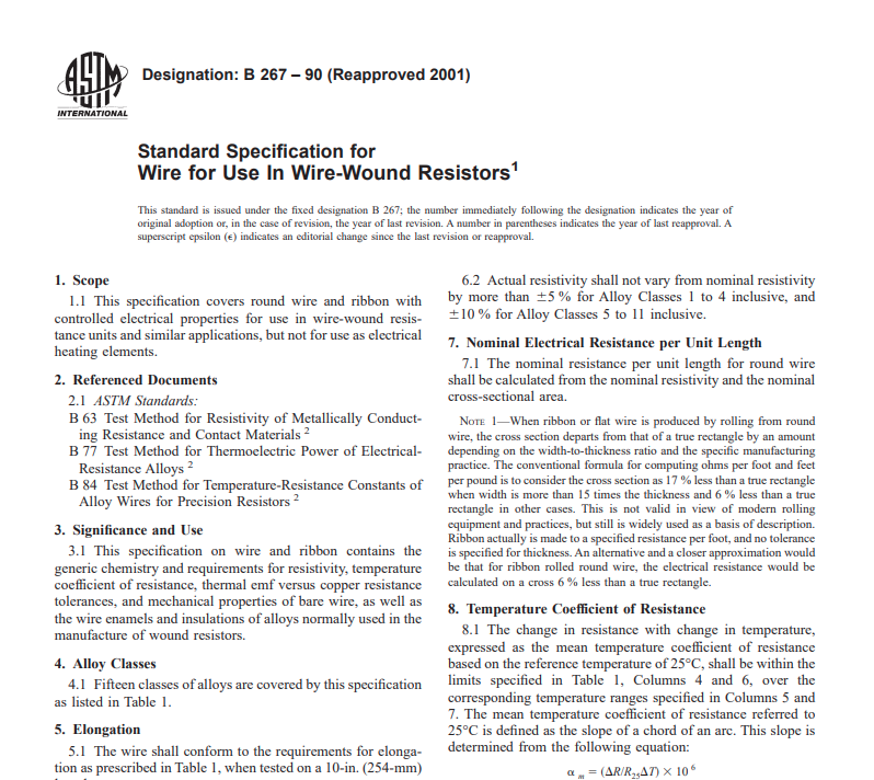 stm B 267 – 90 (Reapproved 2001) Pdf free download