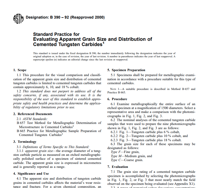Astm B 390 – 92 (Reapproved 2000) Pdf free download