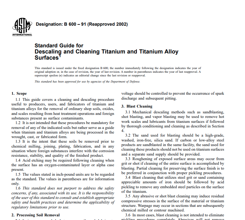 Astm B 600 – 91 (Reapproved 2002) Pdf free download