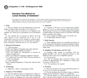 Astm C 1162 – 90 (Reapproved 1999) pdf free download