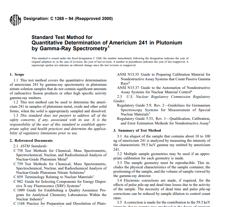Astm C 1268 – 94 (Reapproved 2000) Pdf free download