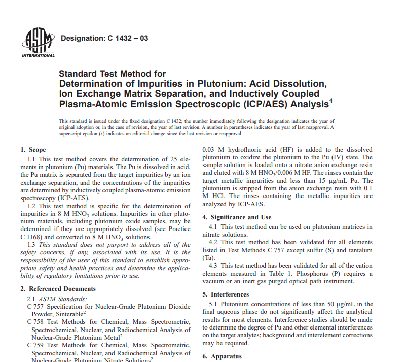 Astm C 1432 – 03 pdf free download