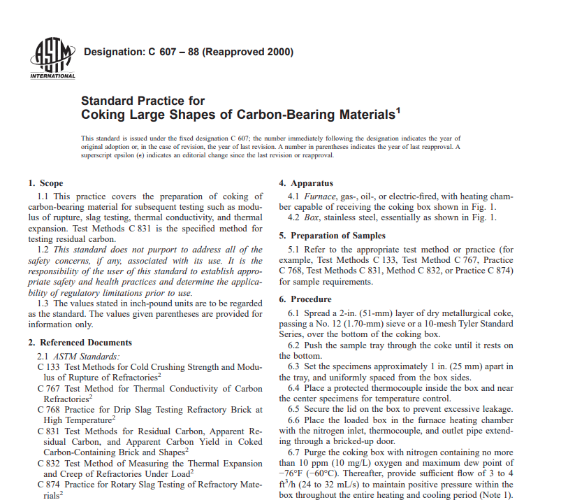 Astm C 607 – 88 (Reapproved 2000)  Pdf free download
