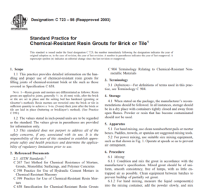 Astm C 723 – 98 (Reapproved 2003) Pdf free download