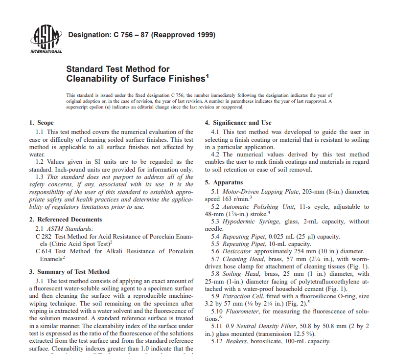 Astm C 756 – 87 (Reapproved 1999) Pdf free download
