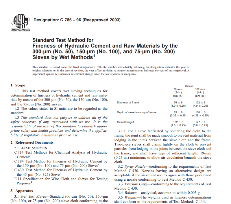 Astm C 786 – 96 (Reapproved 2003) Pdf free download