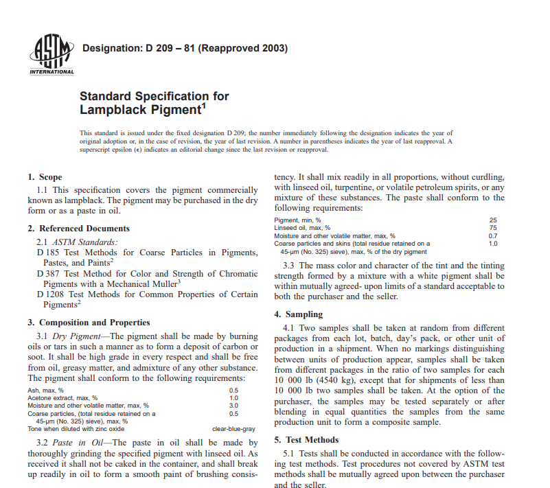 Astm D 209 – 81 (Reapproved 2003)  Pdf free download
