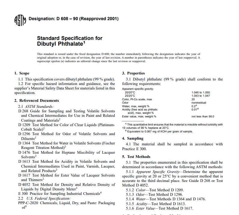 Astm D 608 – 90 (Reapproved 2001) Pdf free download
