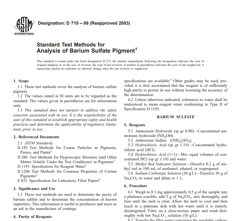 Astm D 715 – 86 (Reapproved 2003) Pdf free download