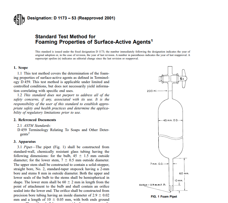 Astm D 1173 – 53 (Reapproved 2001) Pdf free download