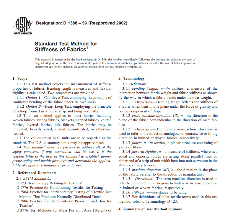 Astm D 1388 – 96 (Reapproved 2002) Pdf free download