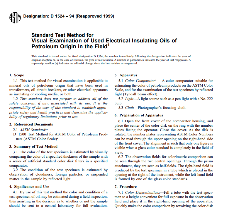 Astm D 1524 – 94 (Reapproved 1999) Pdf free download