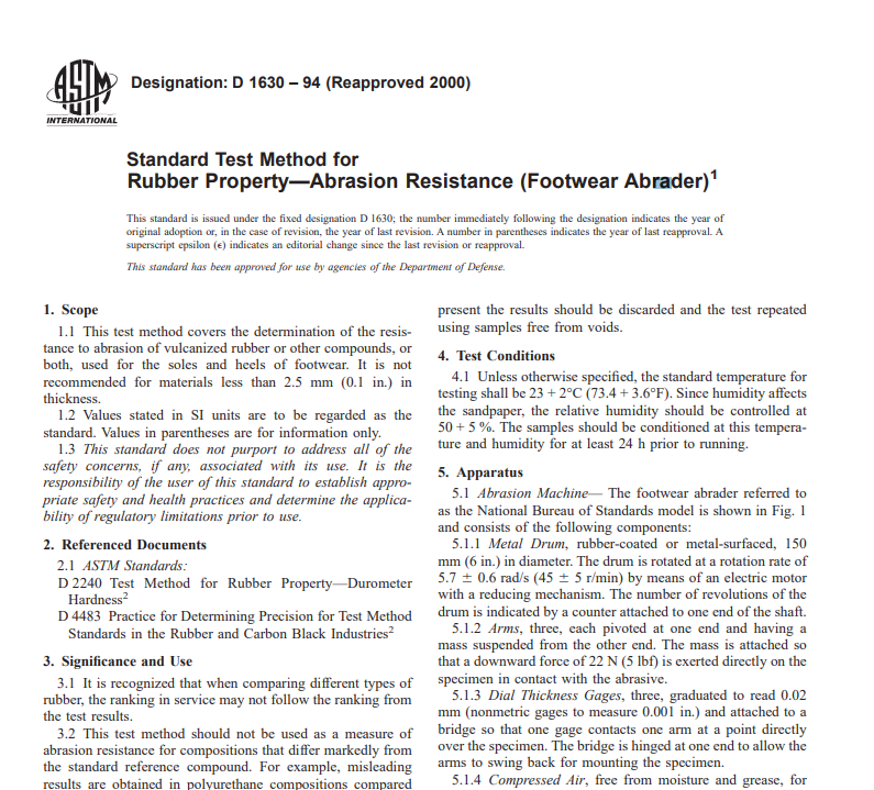 Astm D 1630 – 94 (Reapproved 2000) Pdf free download