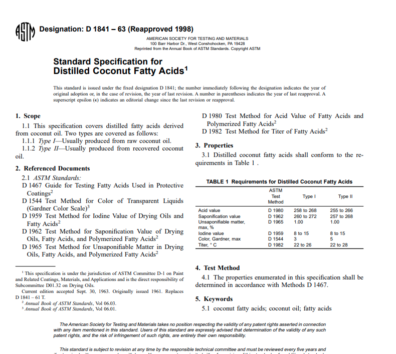 Astm D 1841 – 63 (Reapproved 1998) Pdf free download