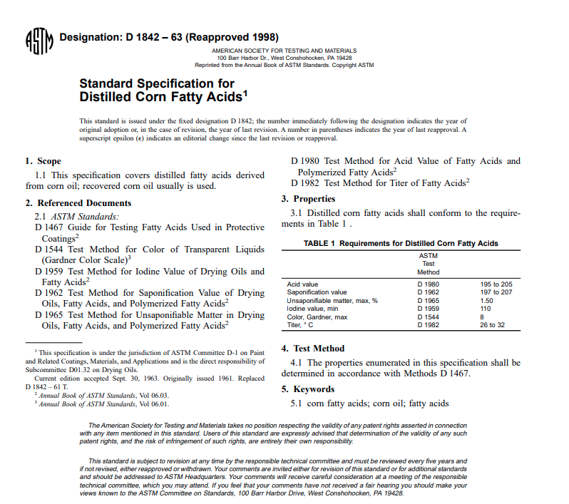 Astm D 1842 – 63 (Reapproved 1998) Pdf free download