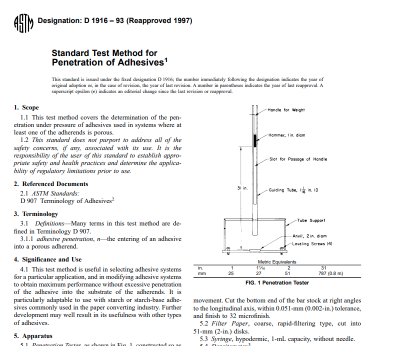 Astm D 1916 – 93 (Reapproved 1997) Pdf free downoad