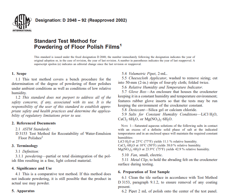 Astm D 2048 – 92 (Reapproved 2002) Pdf free download