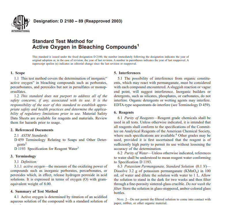 Astm D 2180 – 89 (Reapproved 2003) Pdf free download