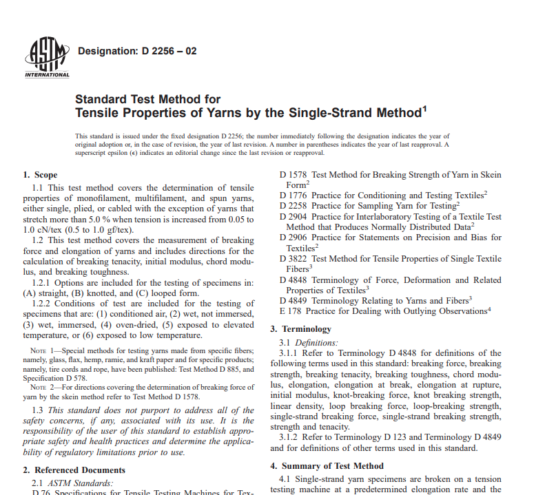 astm standards for tensile testing pdf