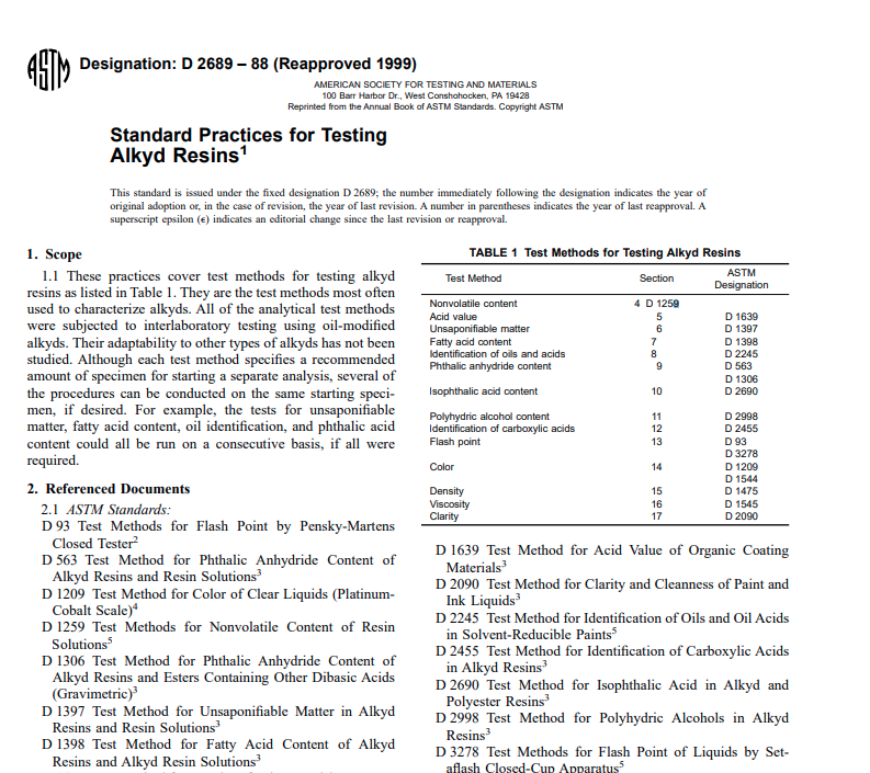 Astm D 2689 – 88 (Reapproved 1999) Pdf free download