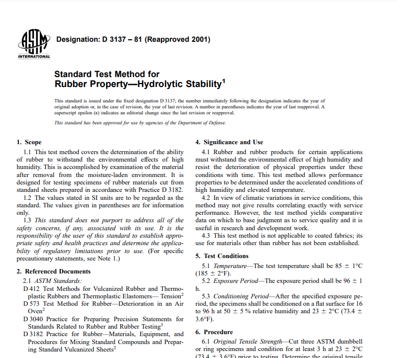 Astm D 3137 – 81 (Reapproved 2001) Pdf free download