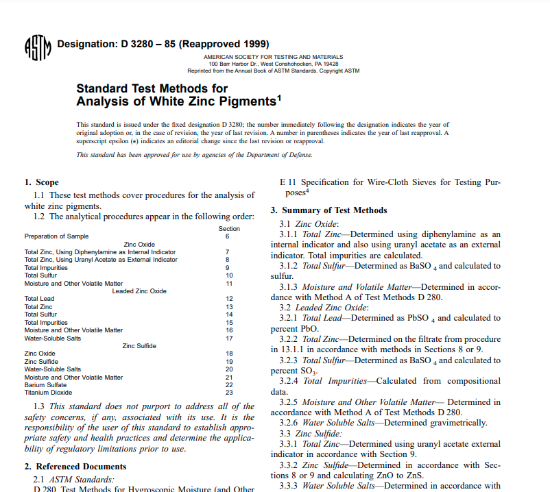Astm D 3280 – 85 (Reapproved 1999) Pdf free download