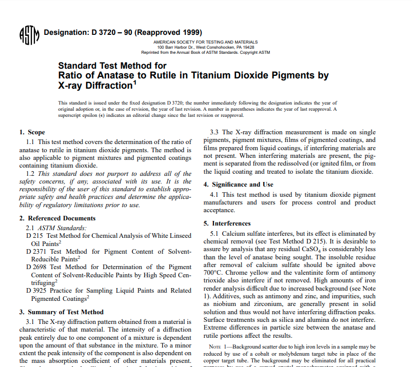 Astm D 3720 – 90 (Reapproved 1999) Pdf free download