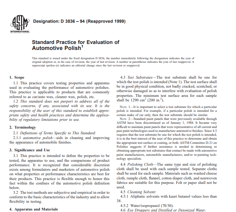 Astm D 3836 – 94 (Reapproved 1999) Pdf free download