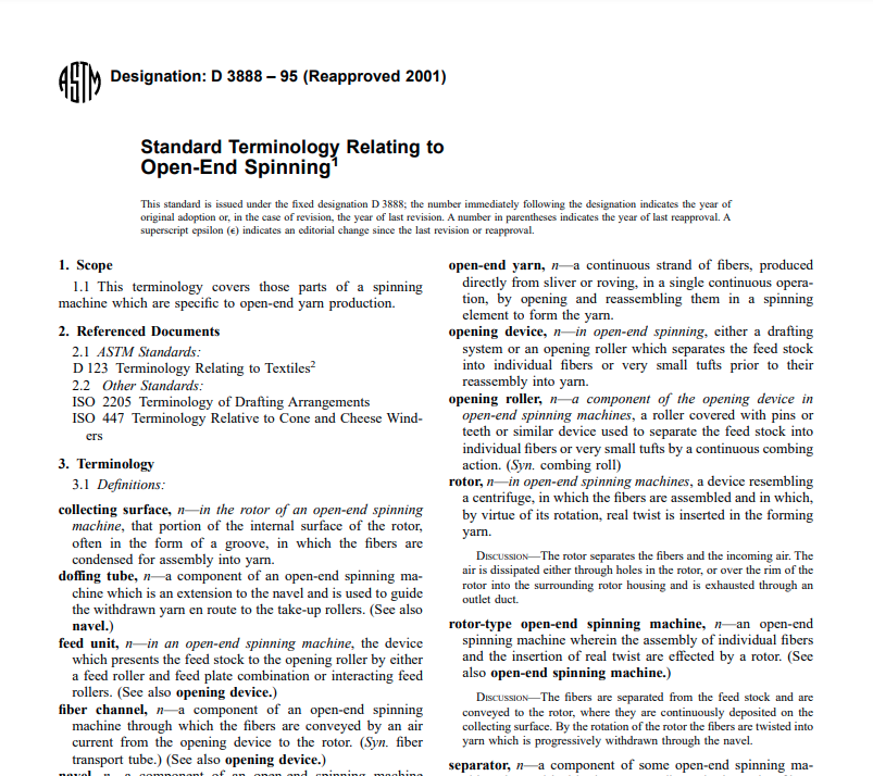 Astm D 3888 – 95 (Reapproved 2001) Pdf free download