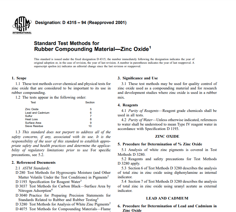 Astm D 4315 – 94 (Reapproved 2001) Pdf free download
