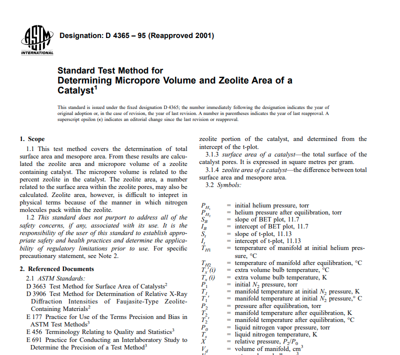 Astm D 4365 – 95 (Reapproved 2001) Pdf free download