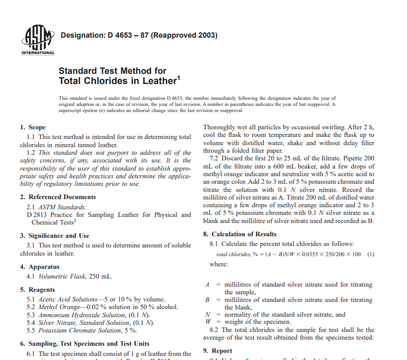 Astm D 4653 – 87 (Reapproved 2003) Pdf free download